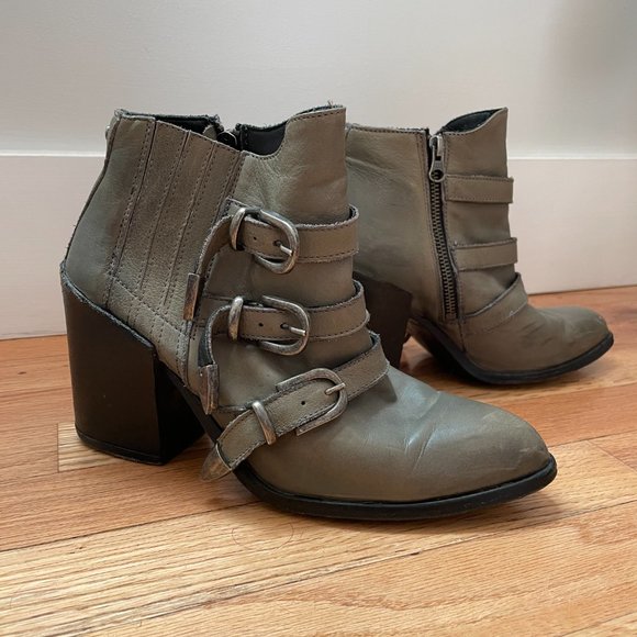 Baske California Gray Booties - Picture 3 of 6